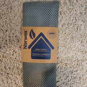 New norwex netted dish cloths, graphite